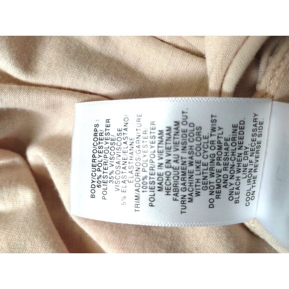 Jones Sweatshirt Women's L Long Sleeve Pink Lurex Chiffon Trim Hem Oversized - Picture 6 of 12